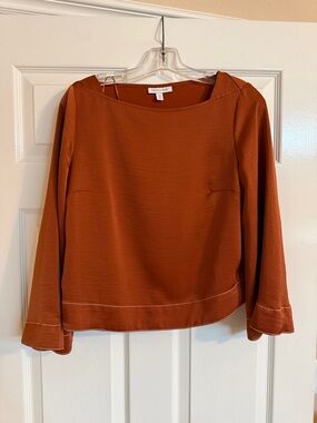 Prologue Women's Rust Copper Boatneck Top XS